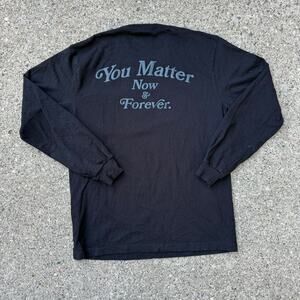 Demetrius Harmon You Matter Now & Forever Long Sleeve 'Black' T Shirt